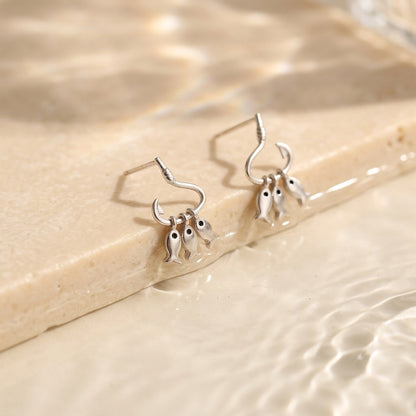 Three Little Fish Earrings