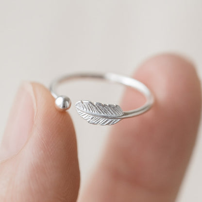 Adjustable Feather of Renewal Ring